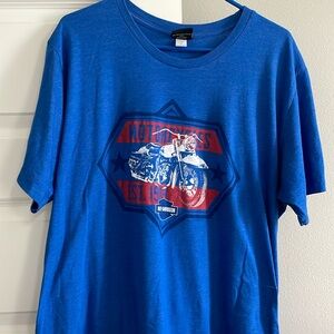 Harley-Davidson Royal Blue Motorcycle Graphic Tee